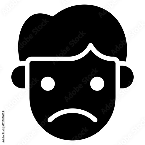 Rejected icon vector image. Can be used for Human Emotions.