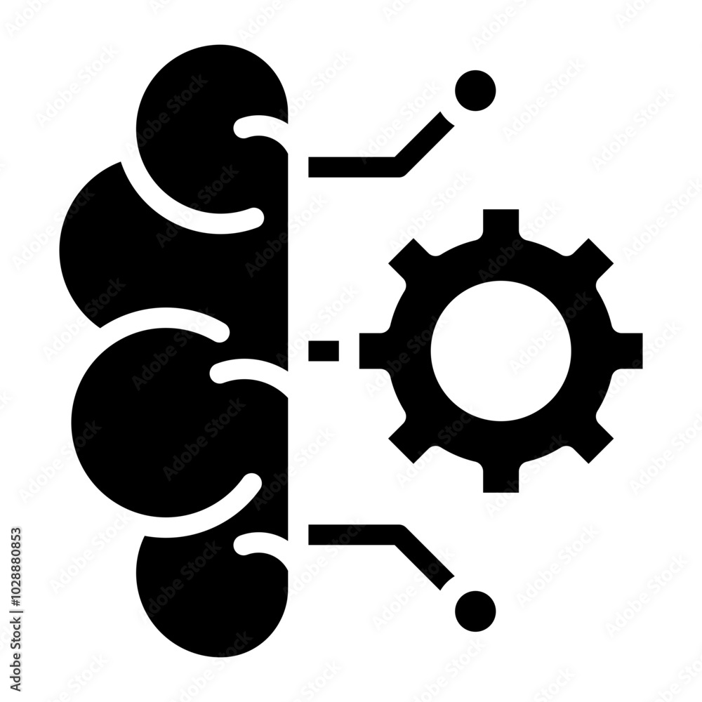 Deep Learning icon vector image. Can be used for Data Science. Deep Learning icon vector image. Can be used for Data Science.