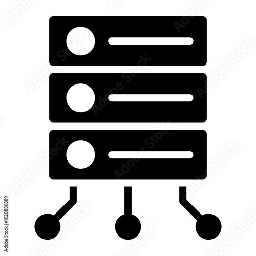 Hadoop icon vector image. Can be used for Data Science.