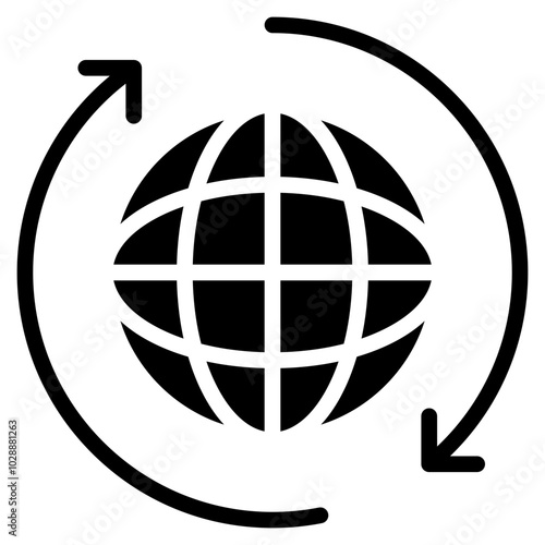 Exchange icon vector image. Can be used for Data Science.