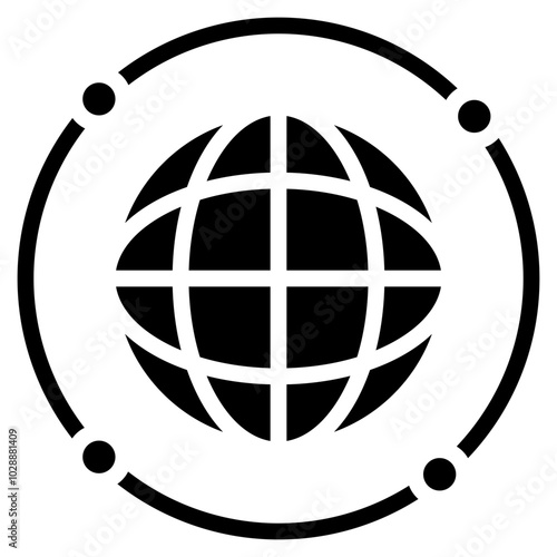 Internationalization icon vector image. Can be used for Data Science.