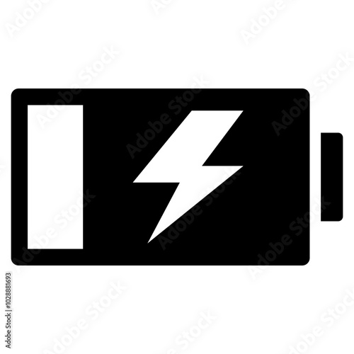 Drained Battery icon vector image. Can be used for Burnout.