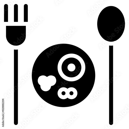 Foodie icon vector image. Can be used for Urban Tribes.