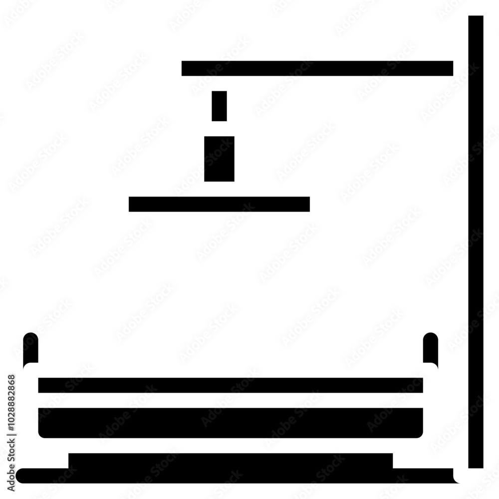 Raft icon vector image. Can be used for 3d Printing. Raft icon vector image. Can be used for 3d Printing.
