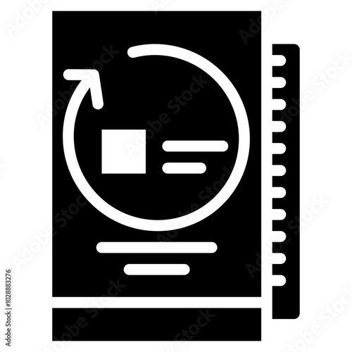 Recovery Plan icon vector image. Can be used for Plastic and Cosmetic Surgery.