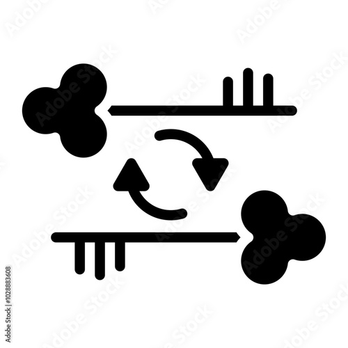 Key duplication icon vector image. Can be used for Locksmith.