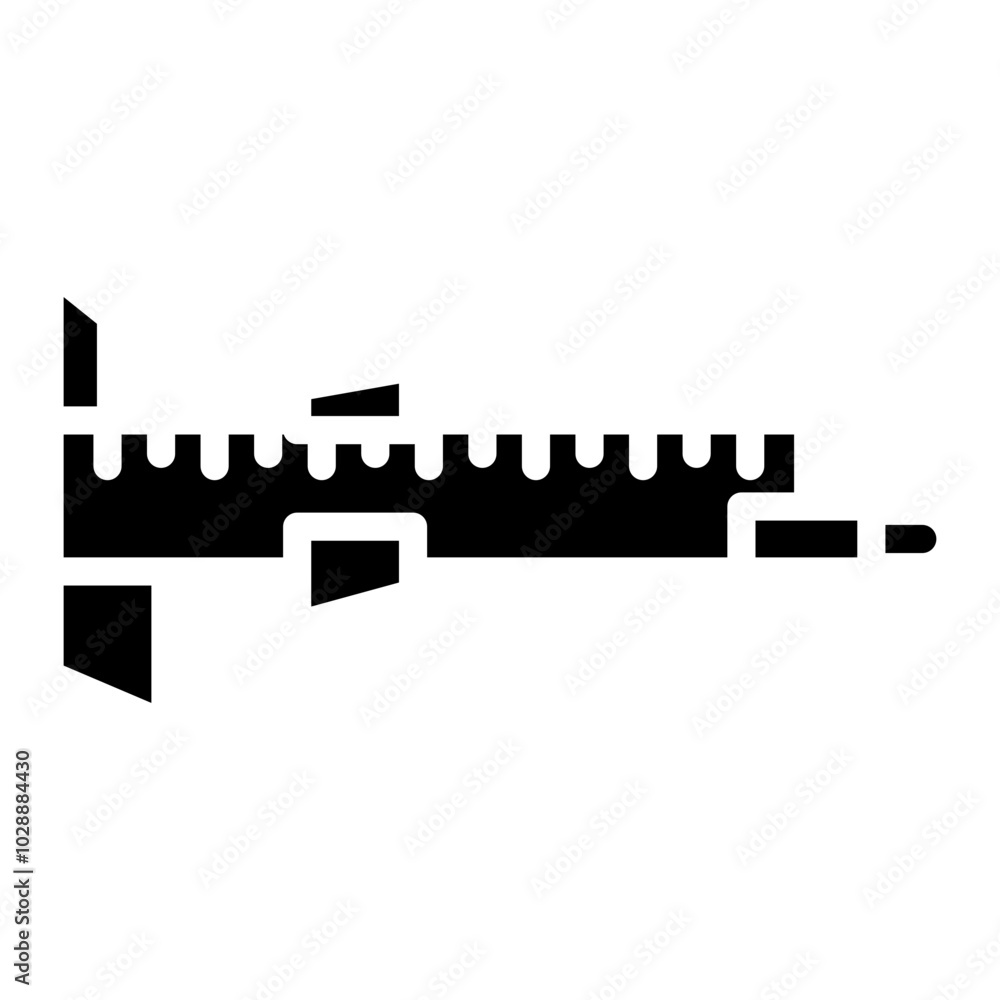 Calipers icon vector image. Can be used for Engineer in Mechanics.