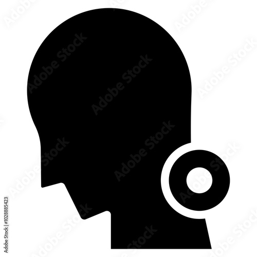 Neck Pain icon vector image. Can be used for Body Ache.