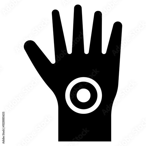 Wrist Pain icon vector image. Can be used for Body Ache.