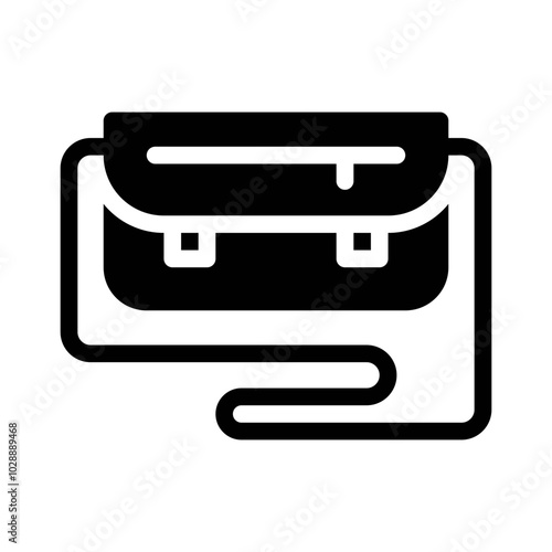 Sling Bag glyph icon