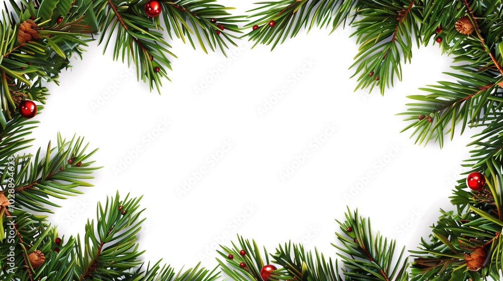 christmas background with christmas branches and decorations christmas background with christmas branches and decorations
