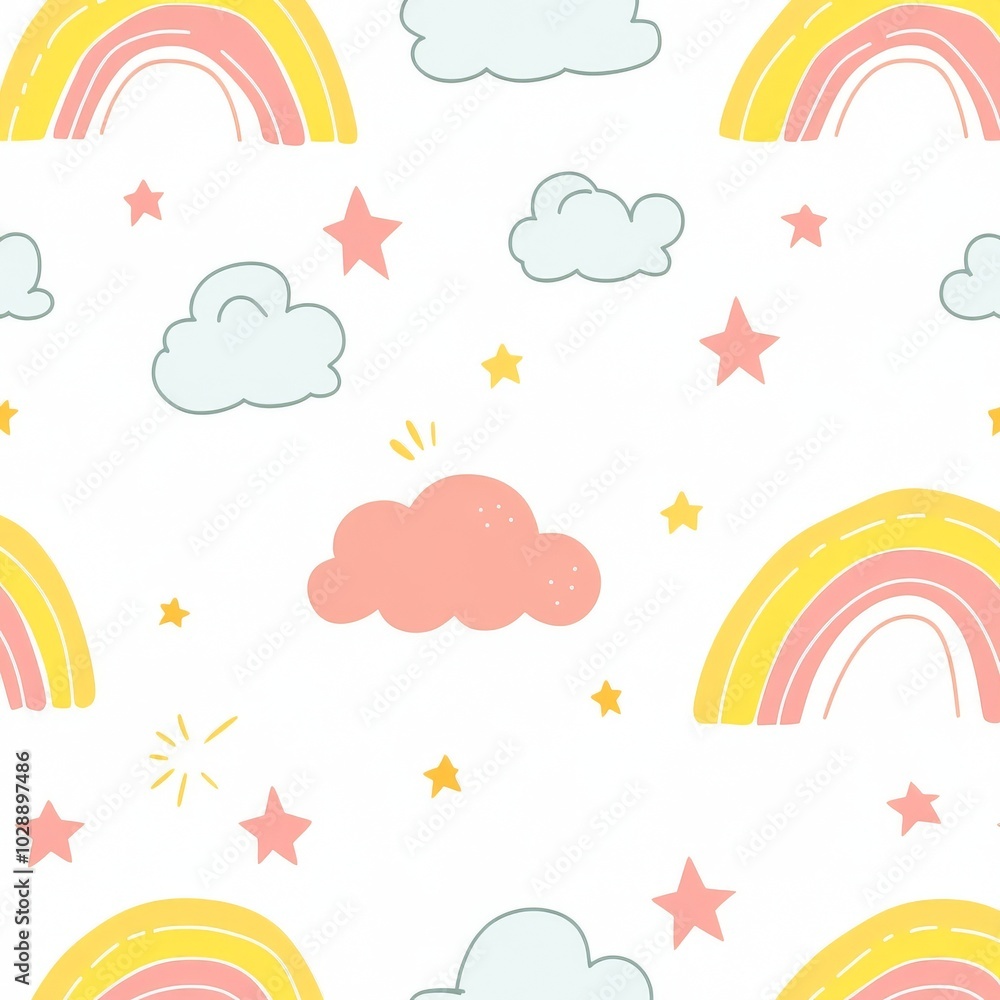 Stylish bohemian rainbow patterns for baby shower invitations, cards, nursery tables, posters, and fabrics. Stylish bohemian rainbow patterns for baby shower invitations, cards, nursery tables, posters, and fabrics.