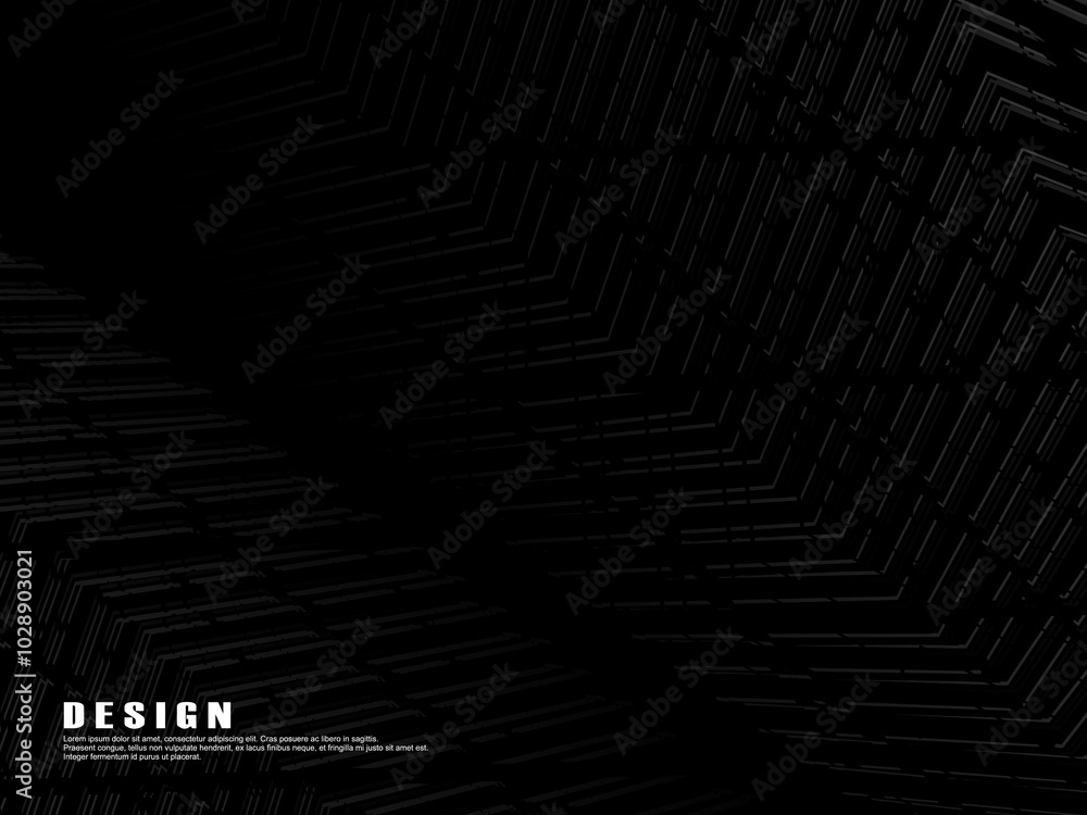 Abstract futuristic dark black background with modern design. Realistic 3d wallpaper with luxury lines. Perfect background for posters, websites, brochures, banners, apps, etc. Abstract futuristic dark black background with modern design. Realistic 3d wallpaper with luxury lines. Perfect background for posters, websites, brochures, banners, apps, etc.
