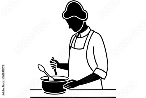 person with a cup of coffee