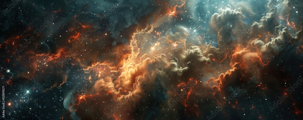 Celestial battle scene with glowing plasma bursts and pulsating star clusters, 4K hyperrealistic photo Celestial battle scene with glowing plasma bursts and pulsating star clusters, 4K hyperrealistic photo