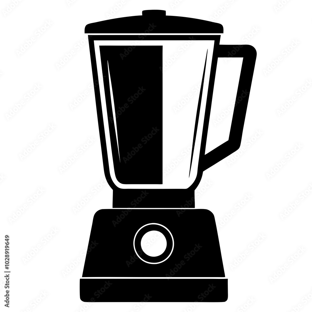 blender vector silhouette vector illustration blender vector silhouette vector illustration