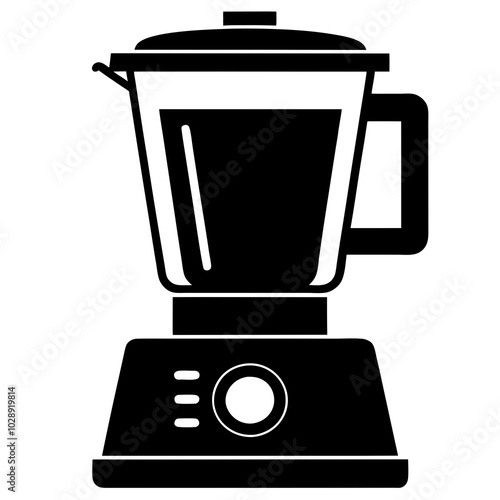 blender vector silhouette vector illustration
