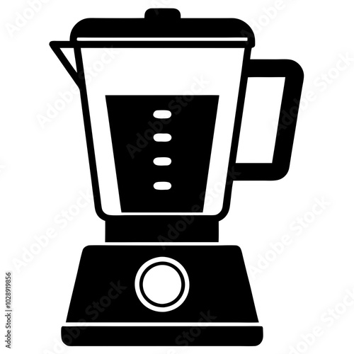 blender vector silhouette vector illustration