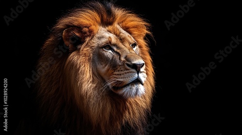 the king of the jungle lion in the wild