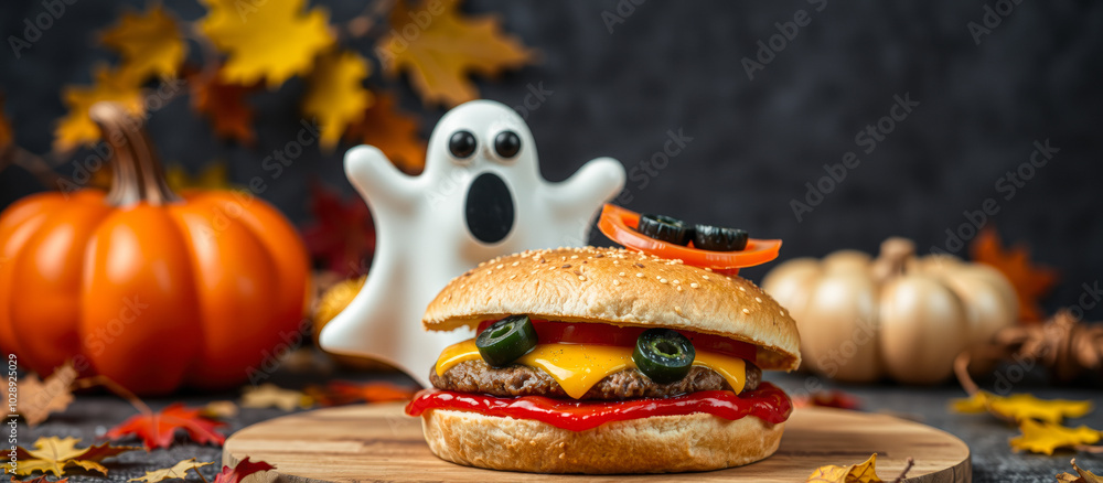 spooky cheeseburger feast fall spooky cheeseburger feast fall
