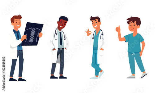 Diverse Doctors in Medical Actions