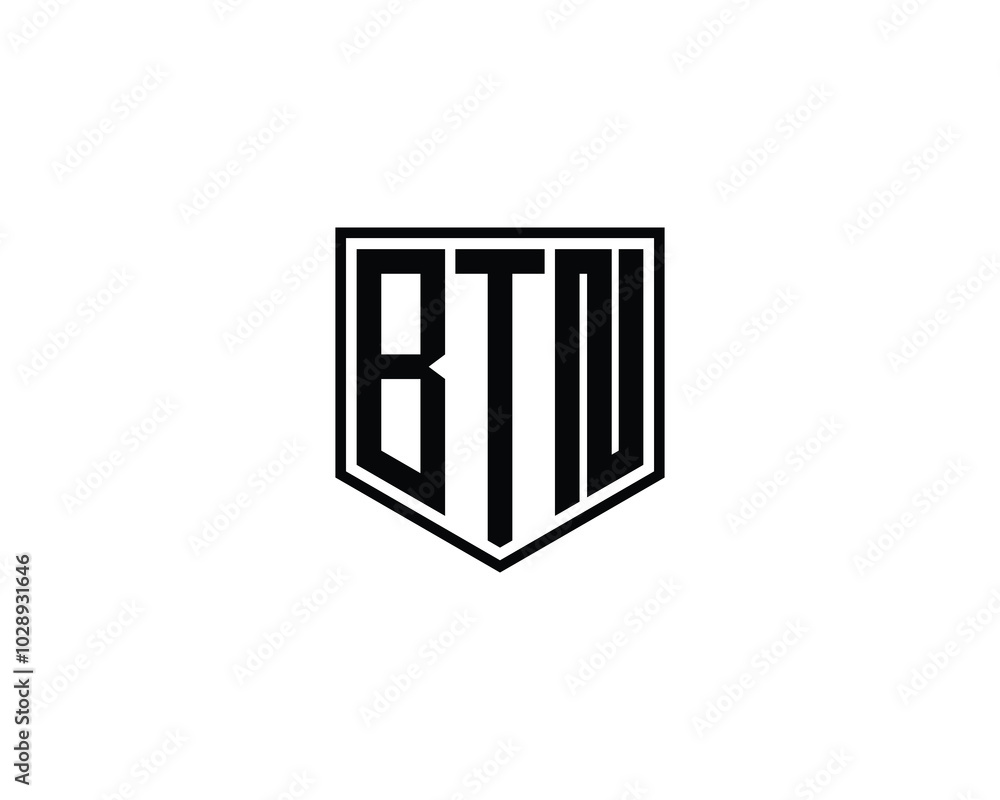 BTN logo design vector template. BTN BTN logo design vector template. BTN