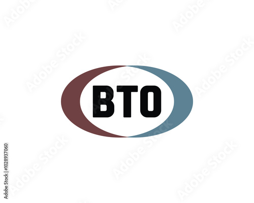 BTO logo design vector template. BTO