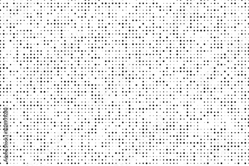 Geometric abstract background of random sized dots