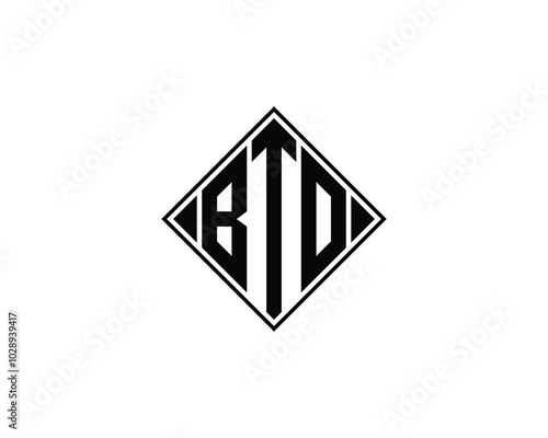 Free Download BTO logo design vector template. BTO - GFXLoad