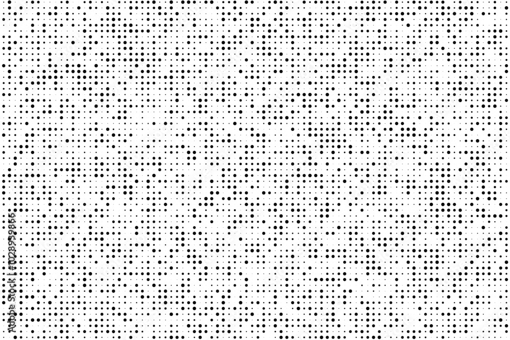 Geometric abstract background of random sized dots Geometric abstract background of random sized dots
