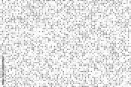 Geometric abstract background of random sized dots