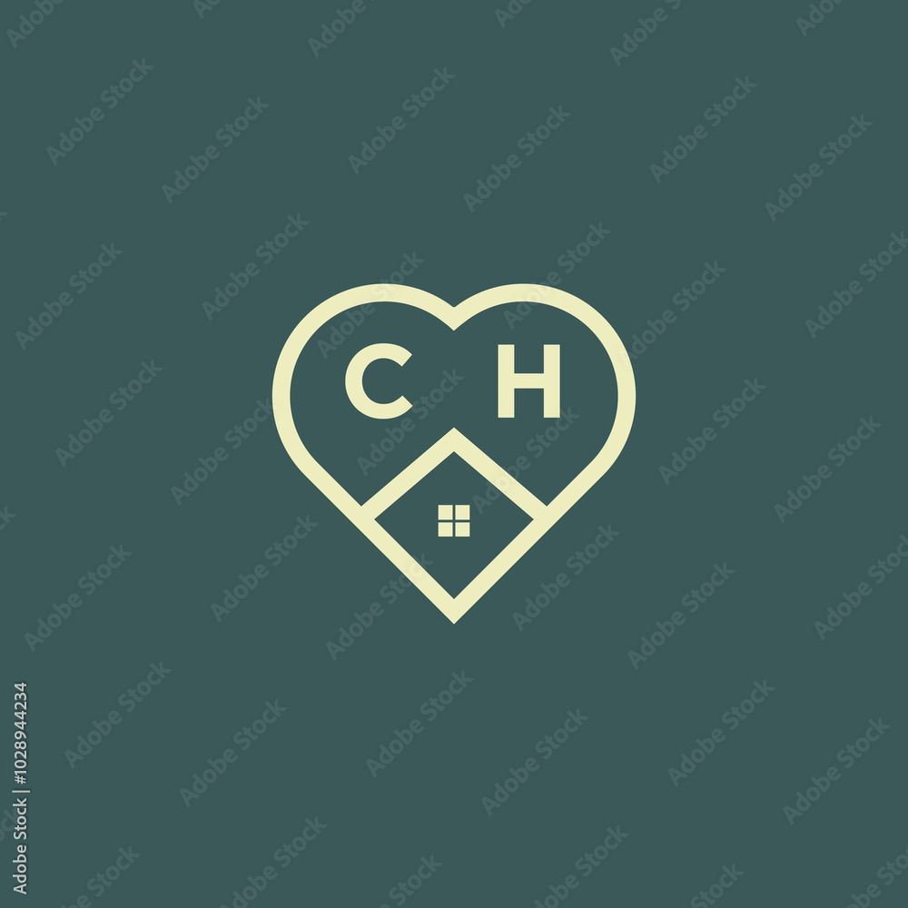 initial letter real estate logo design stock vector initial letter real estate logo design stock vector