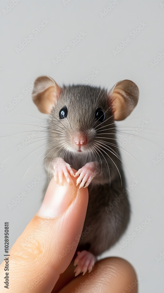 Cute Miniature Baby Mouse on Palm and Fingertip, Photo Realistic, Texture, Pattern Background, Wallpaper, Cover and Screen for Smartphone, PC, Laptop, 9:16 and 16:9 Format Cute Miniature Baby Mouse on Palm and Fingertip, Photo Realistic, Texture, Pattern Background, Wallpaper, Cover and Screen for Smartphone, PC, Laptop, 9:16 and 16:9 Format