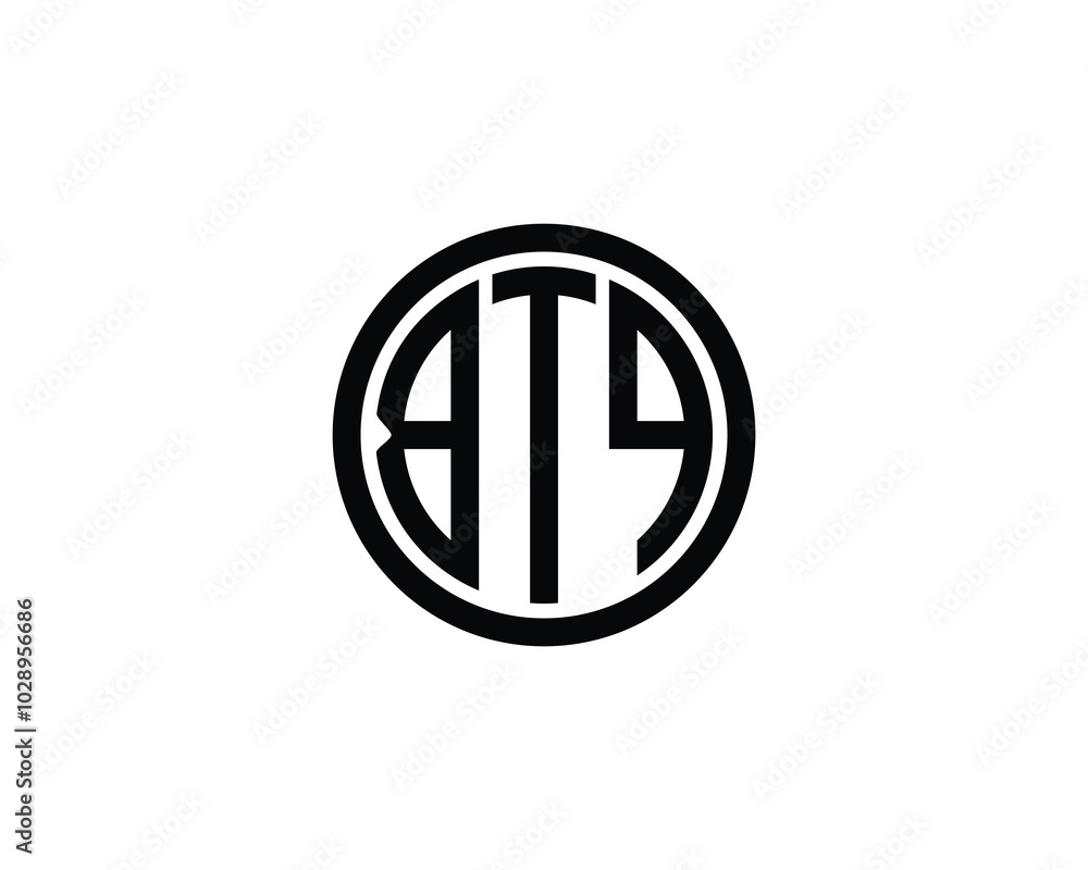 BTQ logo design vector template. BTQ BTQ logo design vector template. BTQ