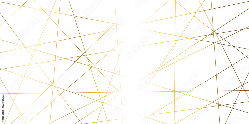 Seamless luxury geometric premium golden random chaotic lines on transparent background. Luxury banner presentation gold line vector, illustration. Seamless luxury geometric premium golden random chaotic lines on transparent background. Luxury banner presentation gold line vector, illustration.