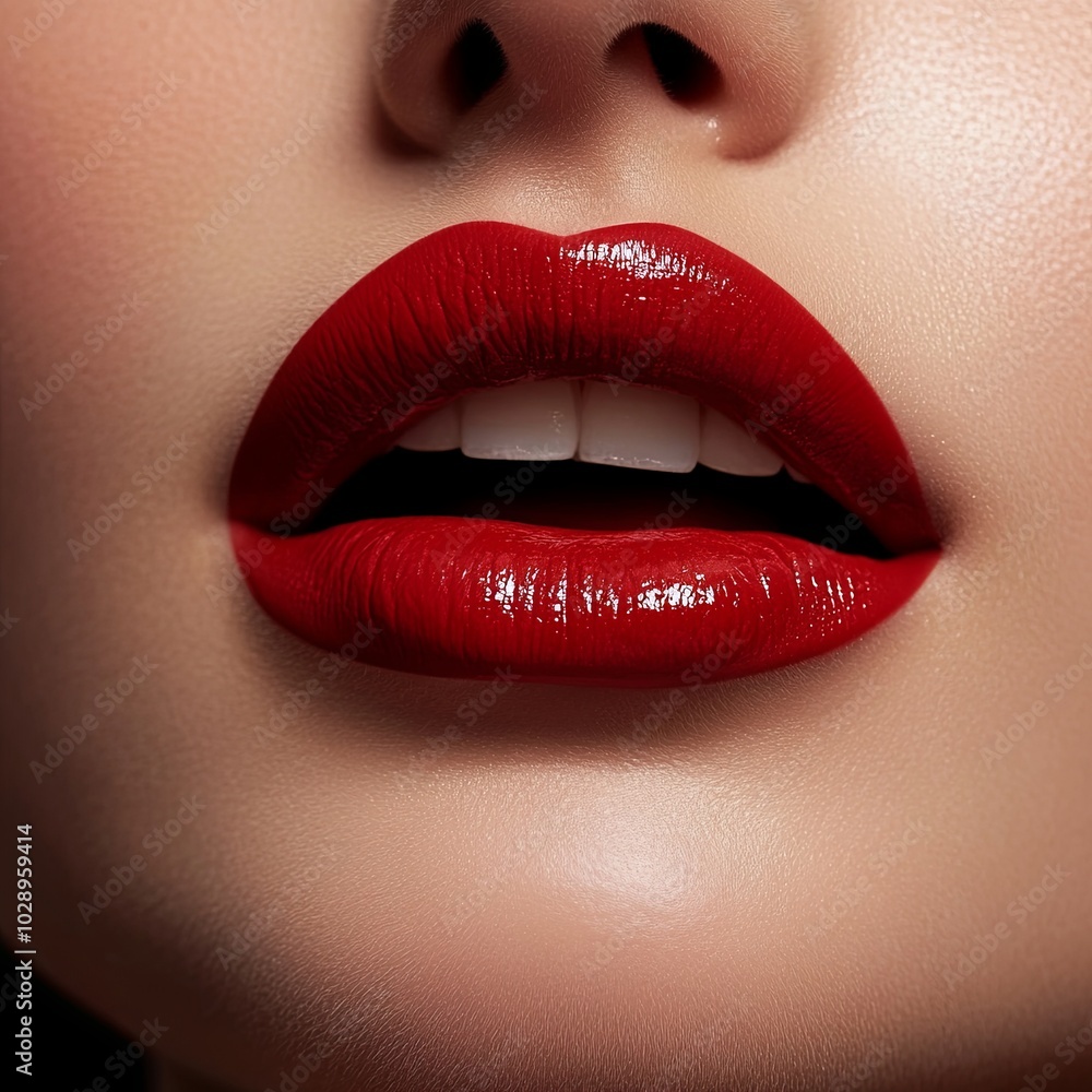 Obraz premium Lipstick for makeup your face