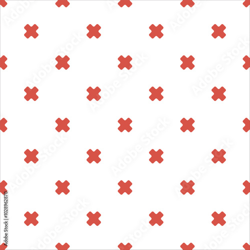 Cross Seamless pattern, vec...