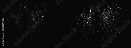 Falling snow flakes background. falling snow flakes