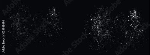 Vector snow flakes illustration isolated background. falling snow flakes