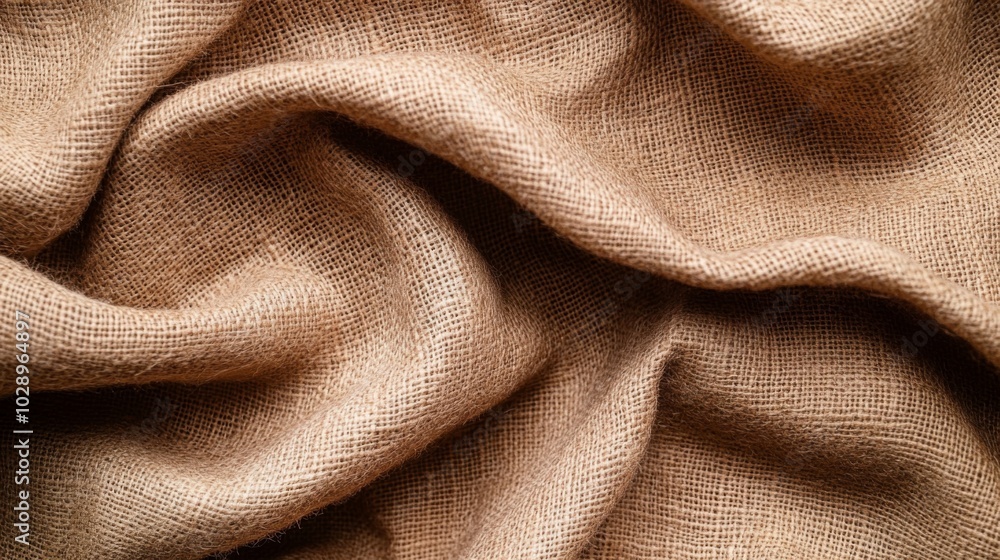A piece of cloth with a wavy texture. The cloth is brown in color. The cloth is made of a material that is not very smooth A piece of cloth with a wavy texture. The cloth is brown in color. The cloth is made of a material that is not very smooth