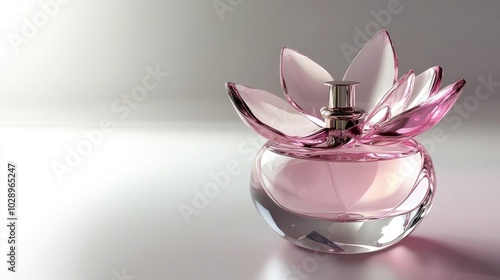 Wallpaper Mural Elegant Flower-Shaped Perfume Bottle Design Torontodigital.ca