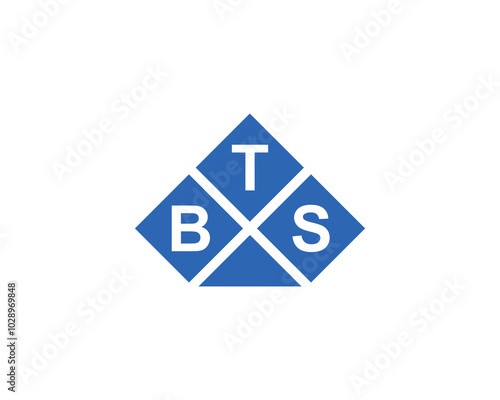 BTS logo design vector template. BTS