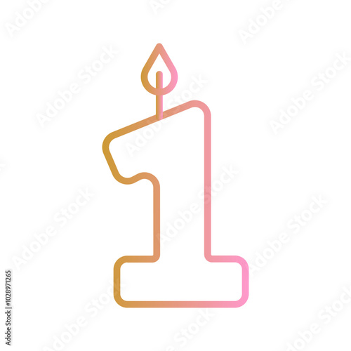 Age Number Vector Icon