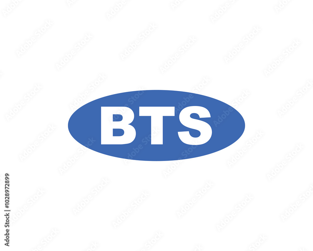 BTS logo design vector template. BTS BTS logo design vector template. BTS
