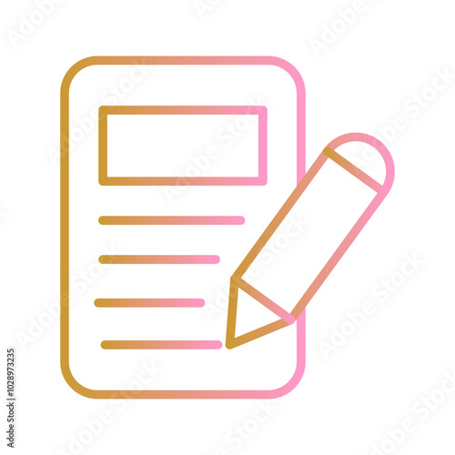 Copywriting Vector Icon