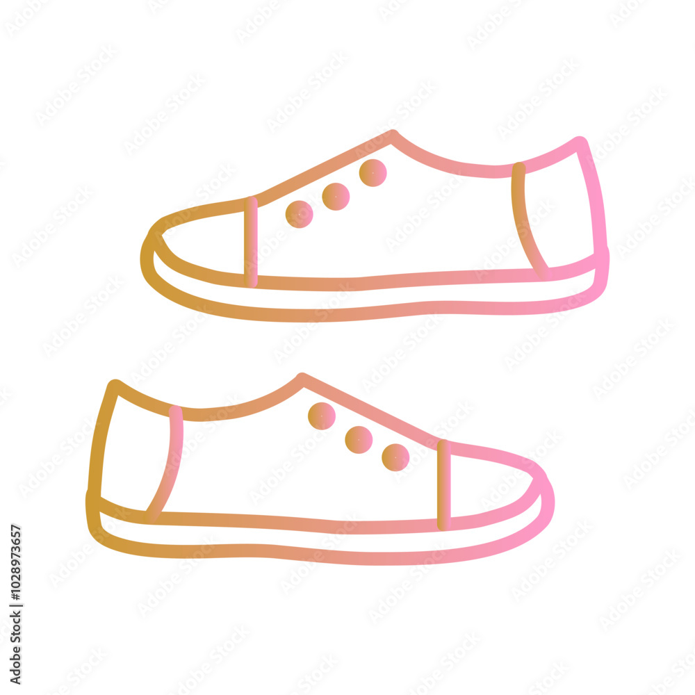 Shoes Vector Icon Shoes Vector Icon
