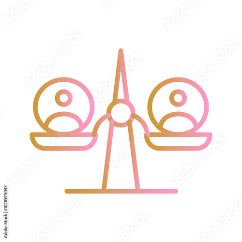 Equal Opportunity Vector Icon