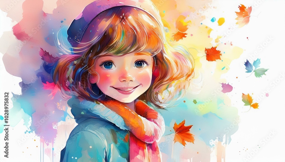 水彩画の可愛い女の子(watercolor beautiful woman)
水彩画の可愛い女の子(watercolor beautiful woman)