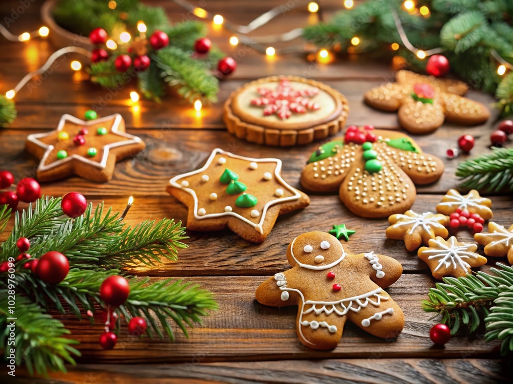 Homemade Gingerbread Cookies Border for Festive Celebrations and Holiday Recipes Homemade Gingerbread Cookies Border for Festive Celebrations and Holiday Recipes