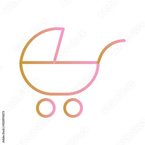 Baby Carriers Vector Icon